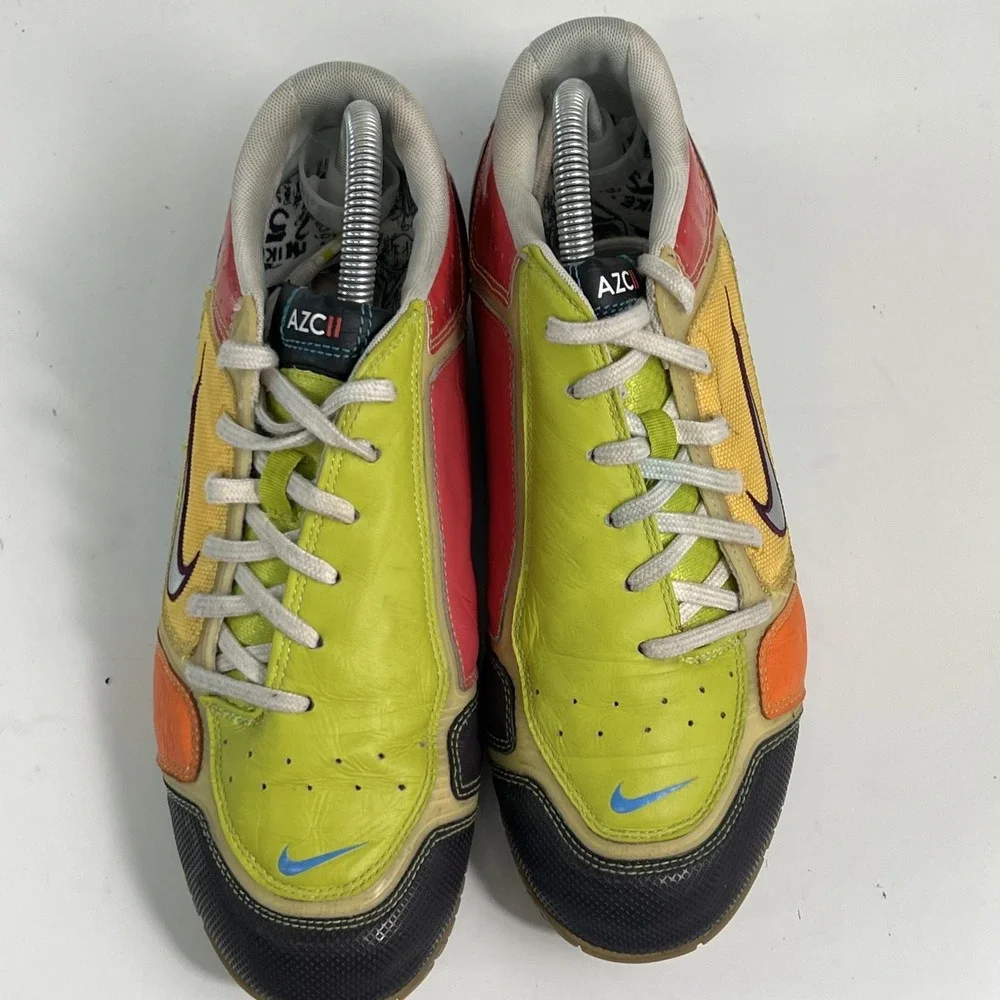 Nike 5 Air Zoom Control AZC II Shoes Mens Size 8.5 Multicolor Soccer 333678-705